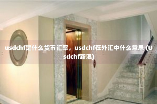 usdchf是什么货币汇率，usdchf在外汇中什么意思 (Usdchf新浪)