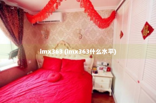 imx363 (imx363什么水平)