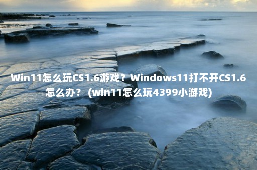 Win11怎么玩CS1.6游戏？Windows11打不开CS1.6怎么办？ (win11怎么玩4399小游戏)