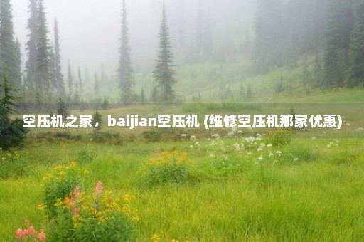 空压机之家，baijian空压机 (维修空压机那家优惠)